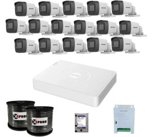 16 Channel Hikvision Camera kit